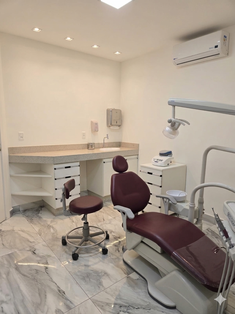 Sala de tratamento com equipamentos de última geração